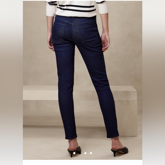 Banana Republic mid-rise skinny jeans size 6/28 Tall - Picture 4 of 4